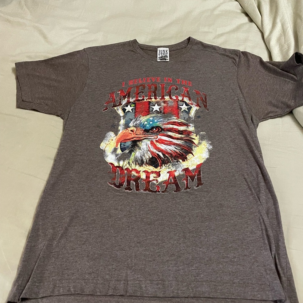 American Dream Eagle Graphic T-Shirt